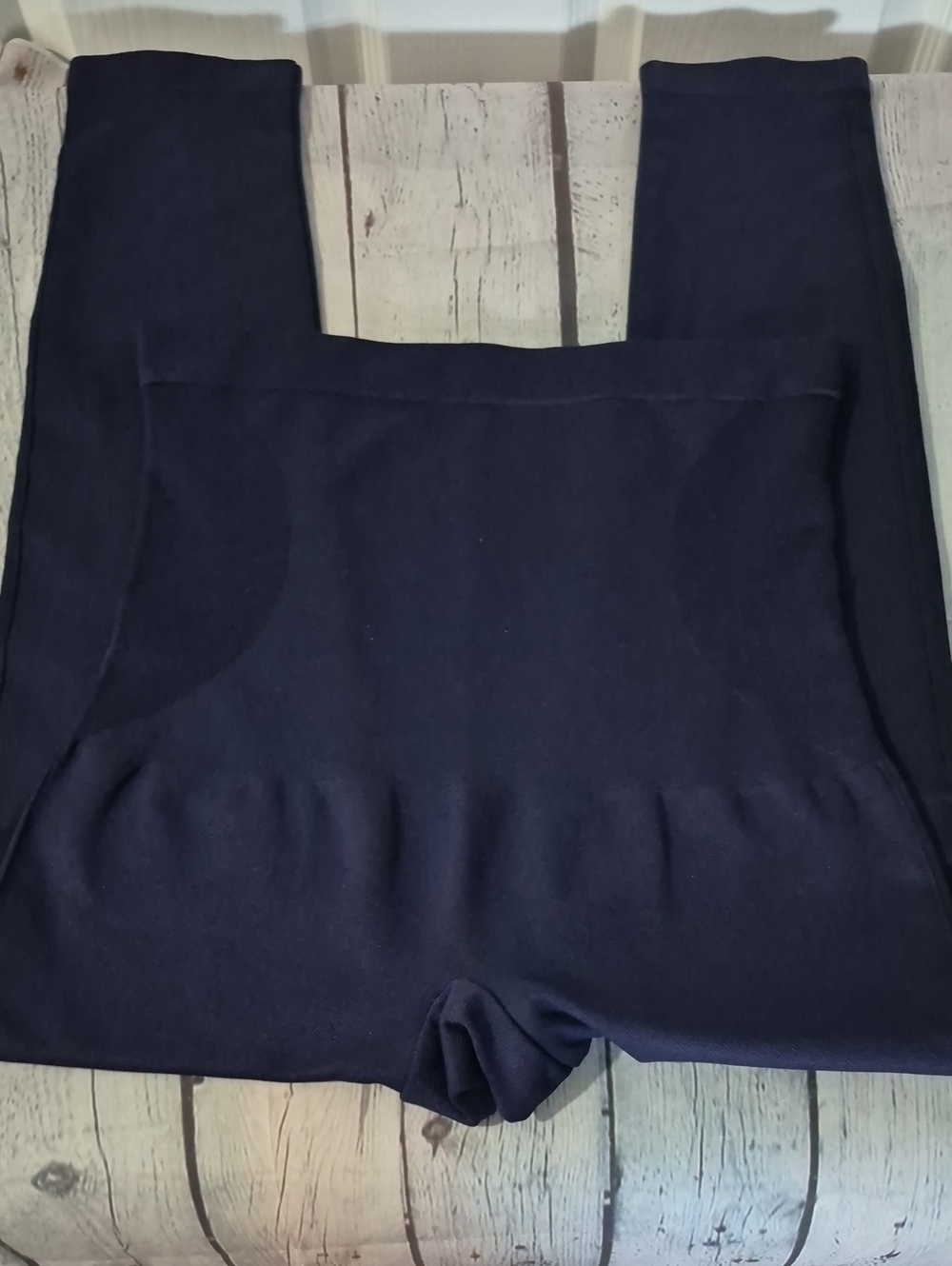 NWOT Shapermint High-Rise Navy Women's Stretch Leggings Size XL
